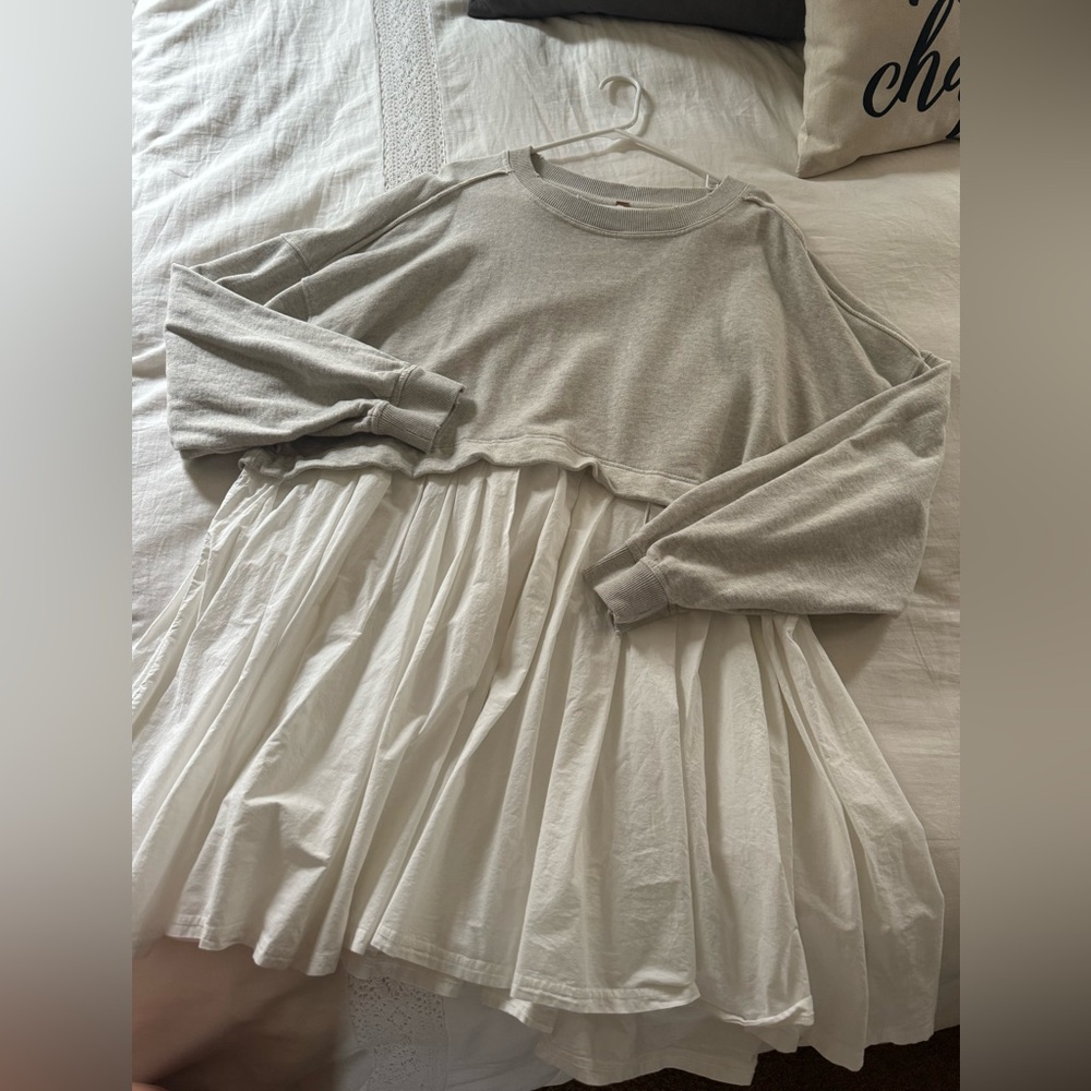 Free people eleanor sweatshirt dress